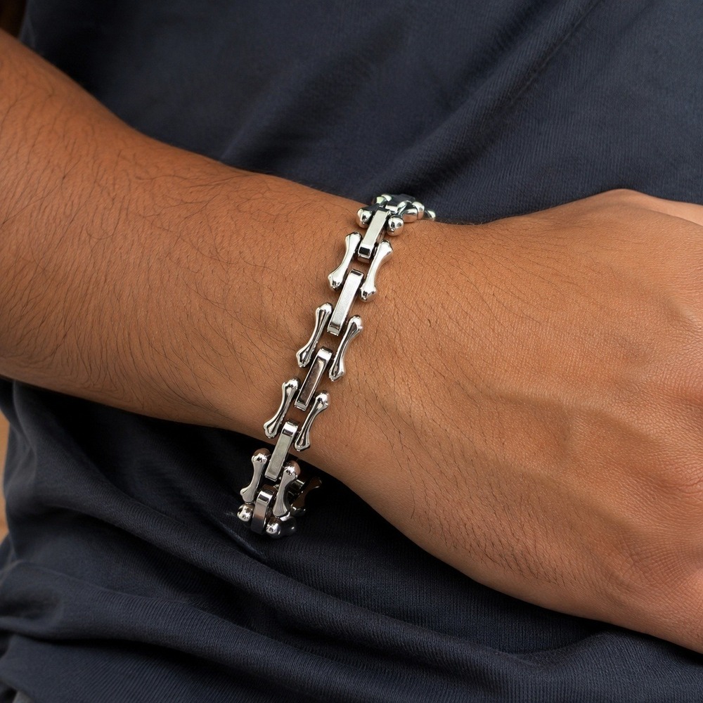 Invicta Elements Stainless Steel‎ Bracelet (80970) New 8.25"